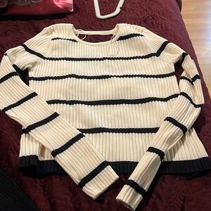 Zara sweaters open back sz M